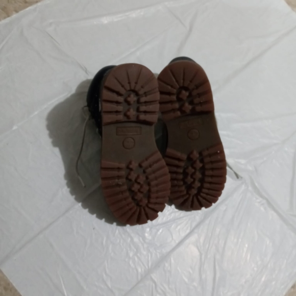 Navy blue white dotted Timberland Size 12 - Picture 5 of 8